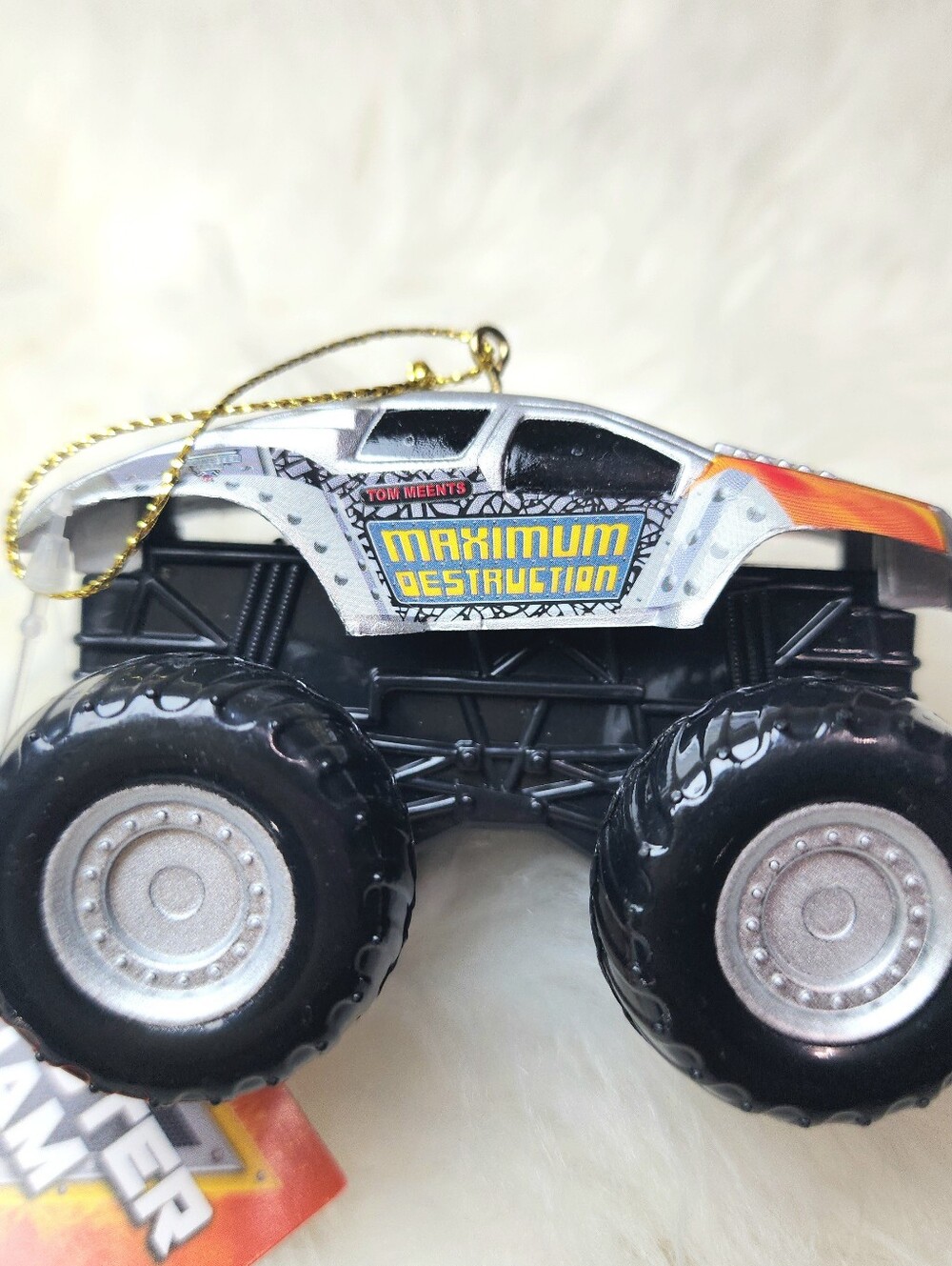 NWT Monster Jam Kurt Adler Christmas Tree Ornament